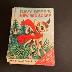 Davy Deer's New Red Scarf, Rand McNally Start-Right Elf Book, #8129